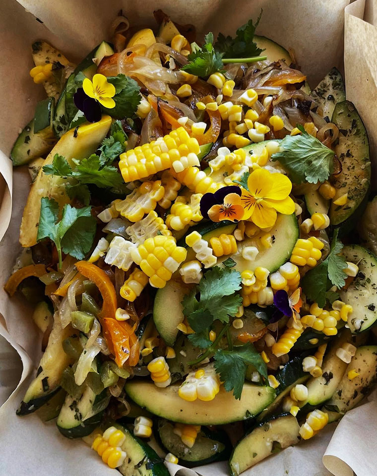 calabacitas - retreat catering in Taos New Mexico