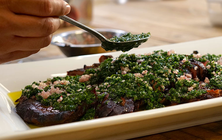 catering in Taos New Mexico - delicious steak dish