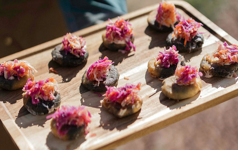 wedding catering in Taos New Mexico - hors d'oeuvres