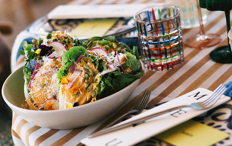 wedding catering in Taos New Mexico - salad