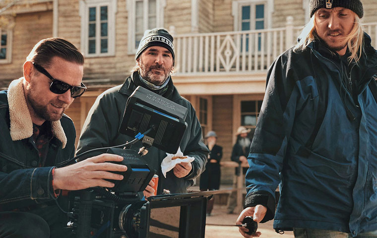 film, photo, and production catering - film set crew