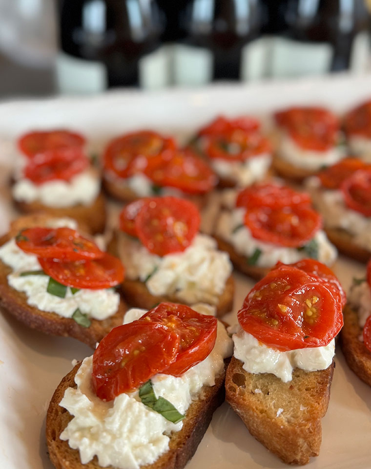 social event catering in Taos - hors d'oeuvres