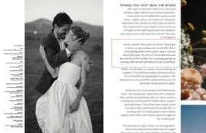 Rocky Mountain Bride, feat. Mason & Hayden - Con Amor Catering & Events mentioned